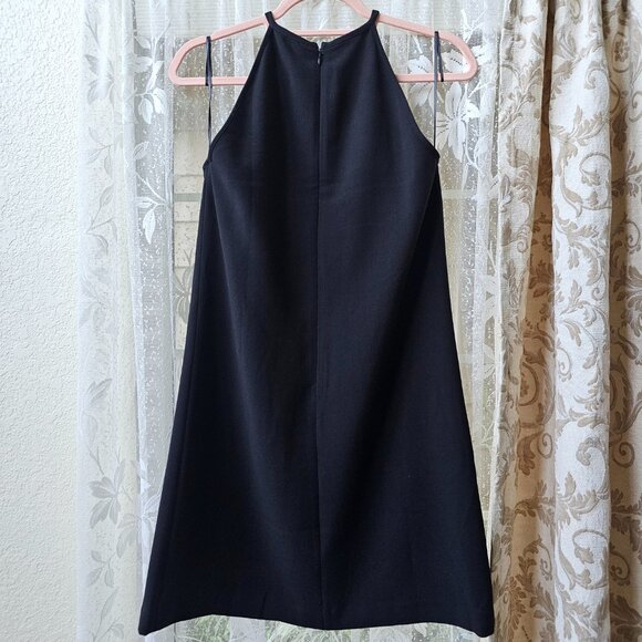 Victoria Beckham Halter Bees & Beetles Dress, S, Black - Picture 2 of 10